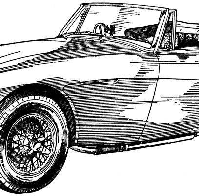 Mechanical & Body Service Parts Lists, Austin-Healey 3000 (Series BJ7 and BJ8)