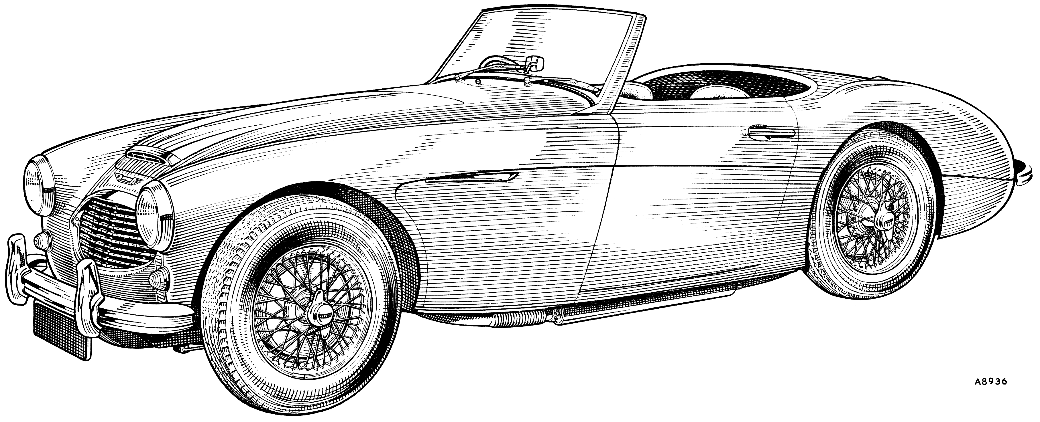 Service Parts Lists, Austin-Healey 100 Six (Series BN4 and BN6)